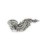 Diamante aigrette brooch